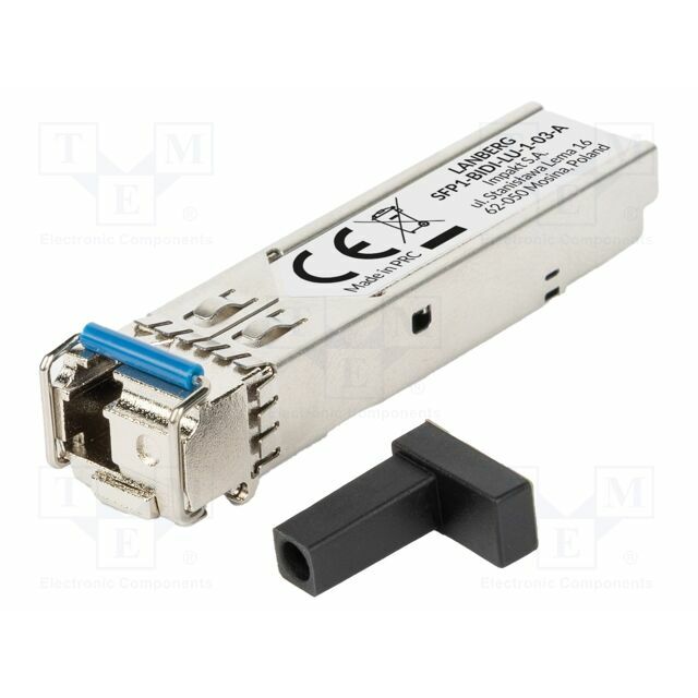LANBERG SFP module; LC/UPC,SFP; 0÷70°C