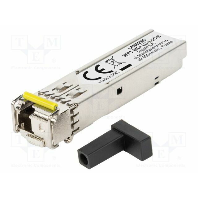 LANBERG SFP module; LC/UPC,SFP; 0÷70°C
