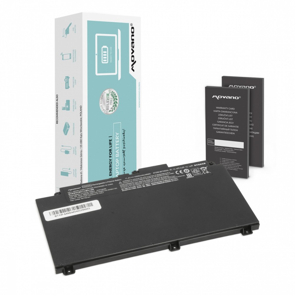 Movano Battery CD03XL for HP ProBook