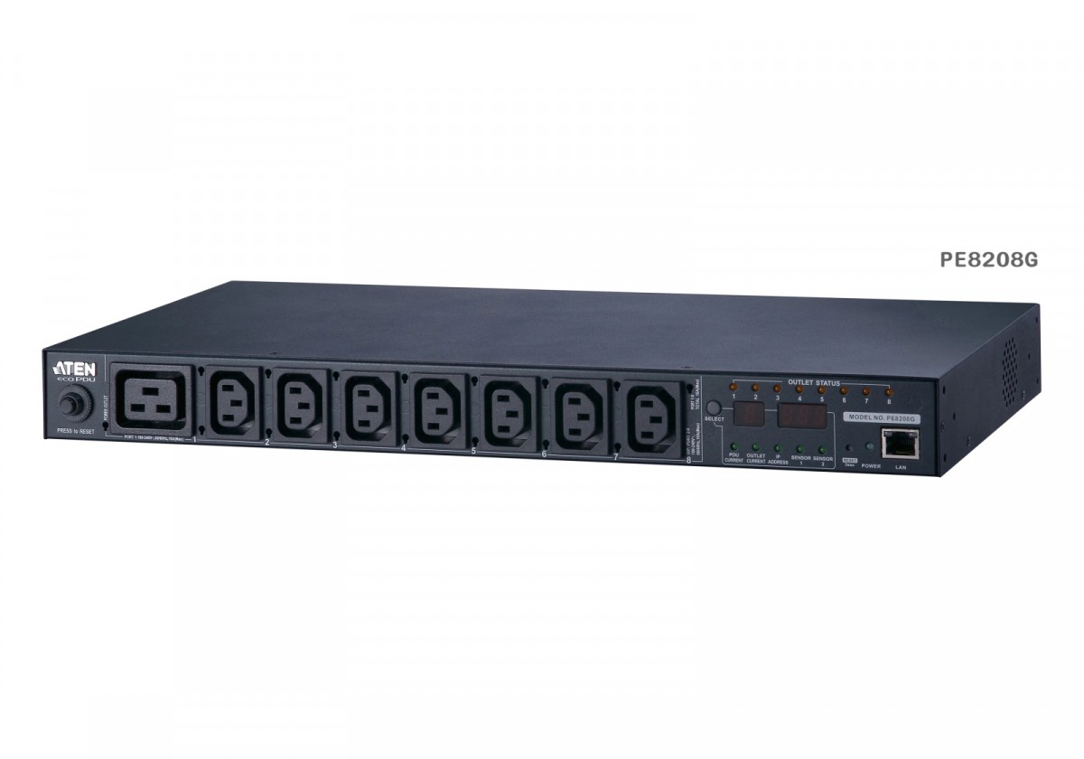 ATEN 16A Per outlet Metered 8