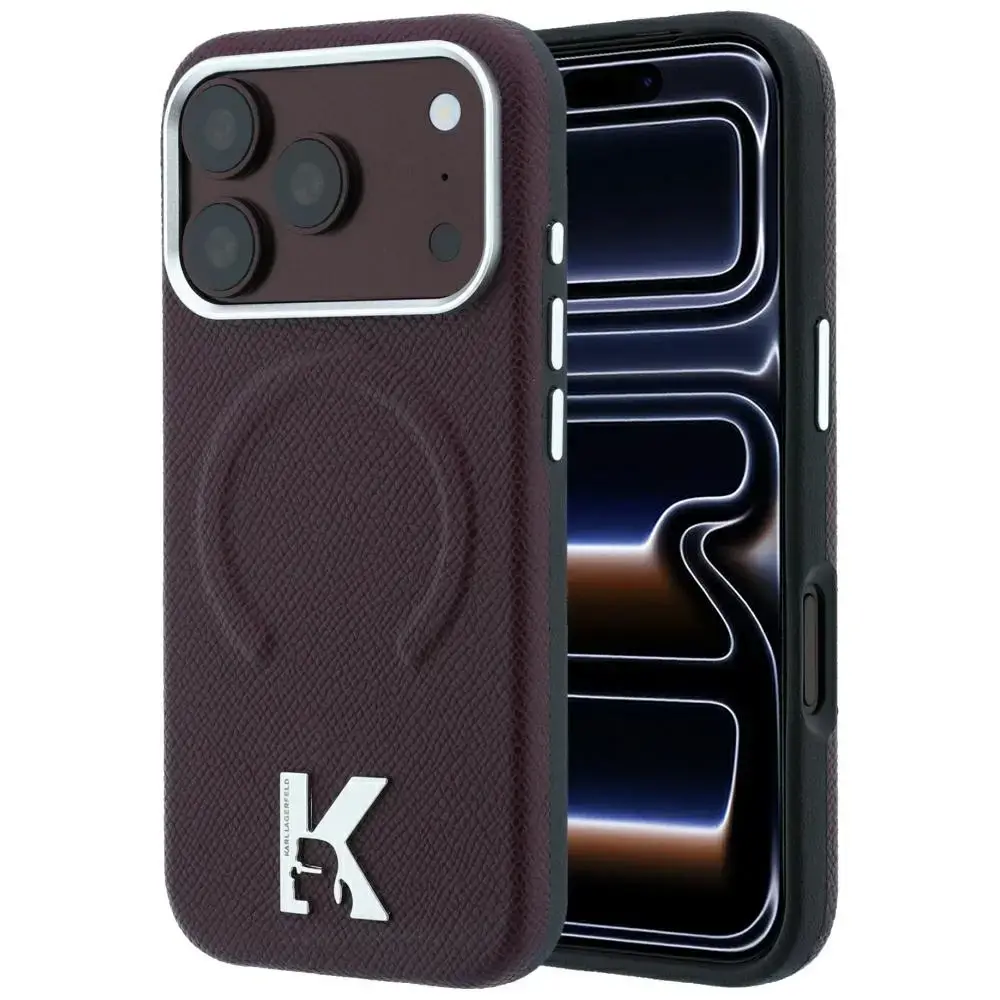 Case Karl Lagerfeld Grained Embossed Ring