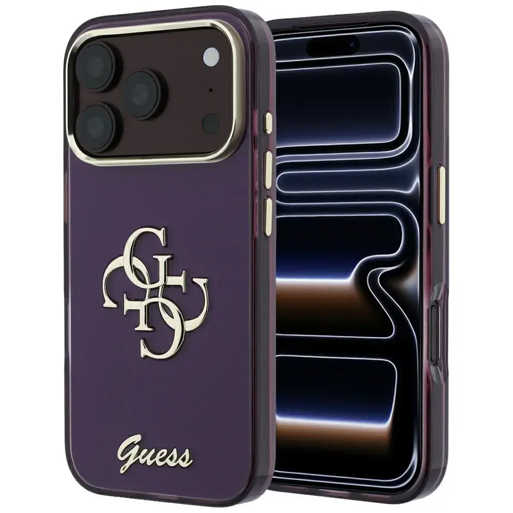 Guess IML 4G Script Metal Case