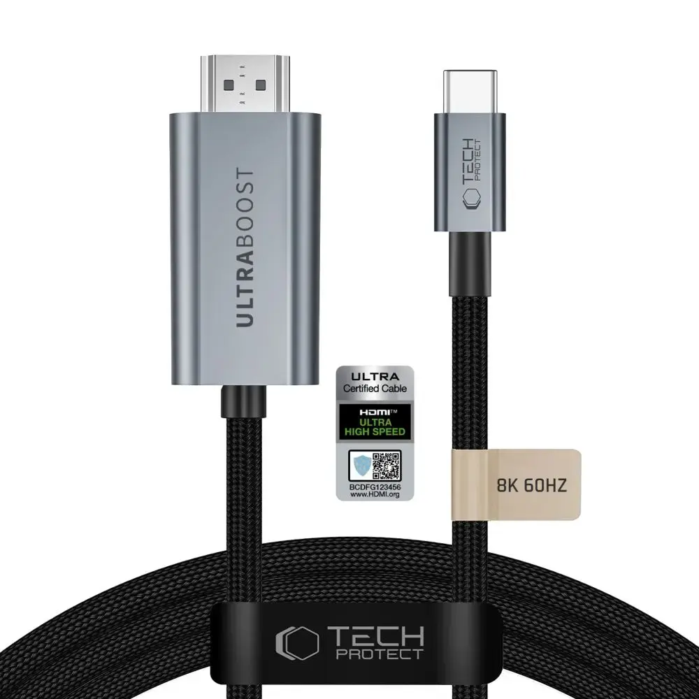 TECH-PROTECT ULTRABOOST CABLE USB-C TO HDMI