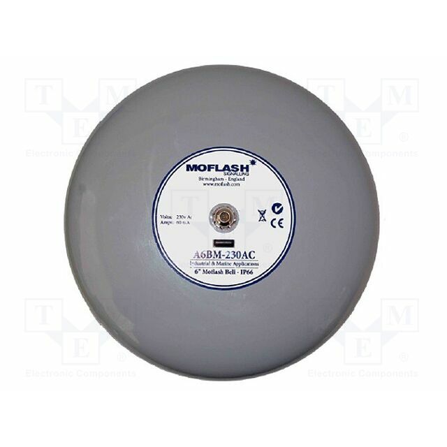 MOFLASH SIGNALLING Signaller: sound; bell; 230VAC