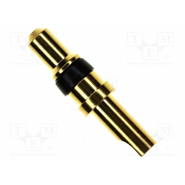 AMPHENOL Male; straight; soldering; copper alloy