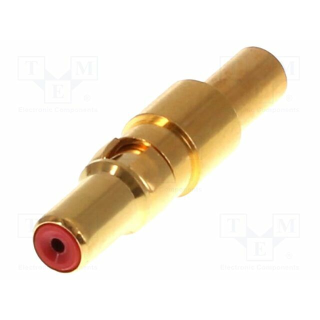 MOLEX Male; straight; crimped; copper alloy