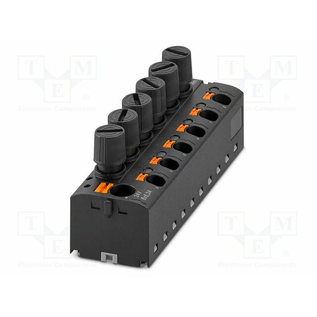 PHOENIX CONTACT Splice terminal: rail; 6