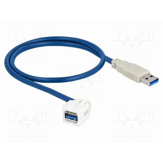 USB module; Keystone; USB A socket