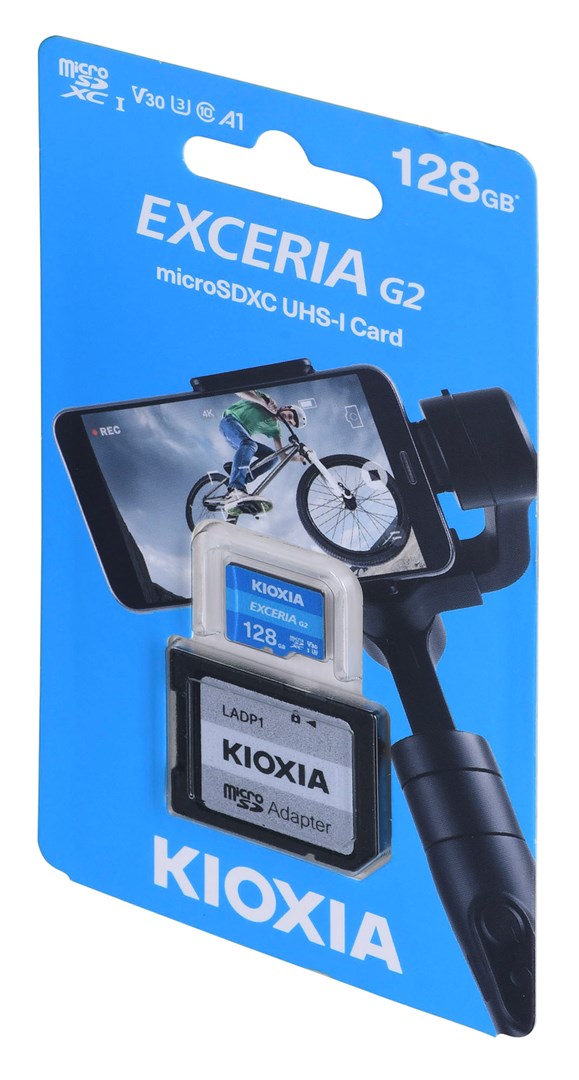 KIOXIA Memory card; microSDXC; 128GB; Class