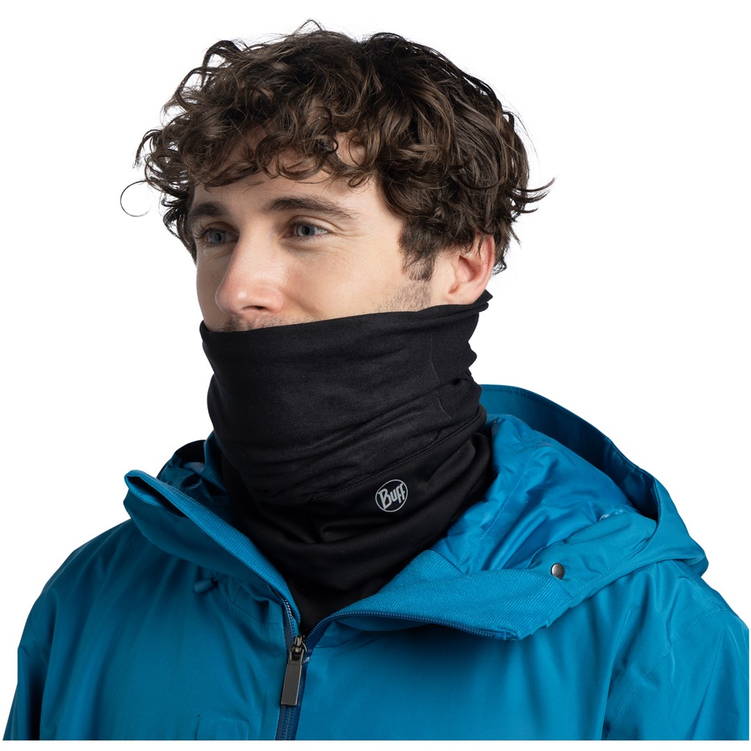 Bandana BUFF WINDPROOF SOLID P BLACK