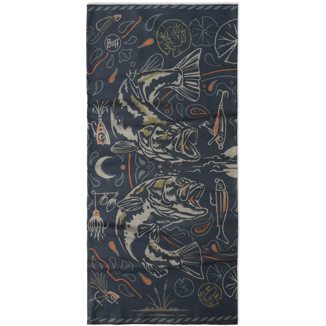 Bandana BUFF COOLNET UV® LARGEMOUTH NAVY