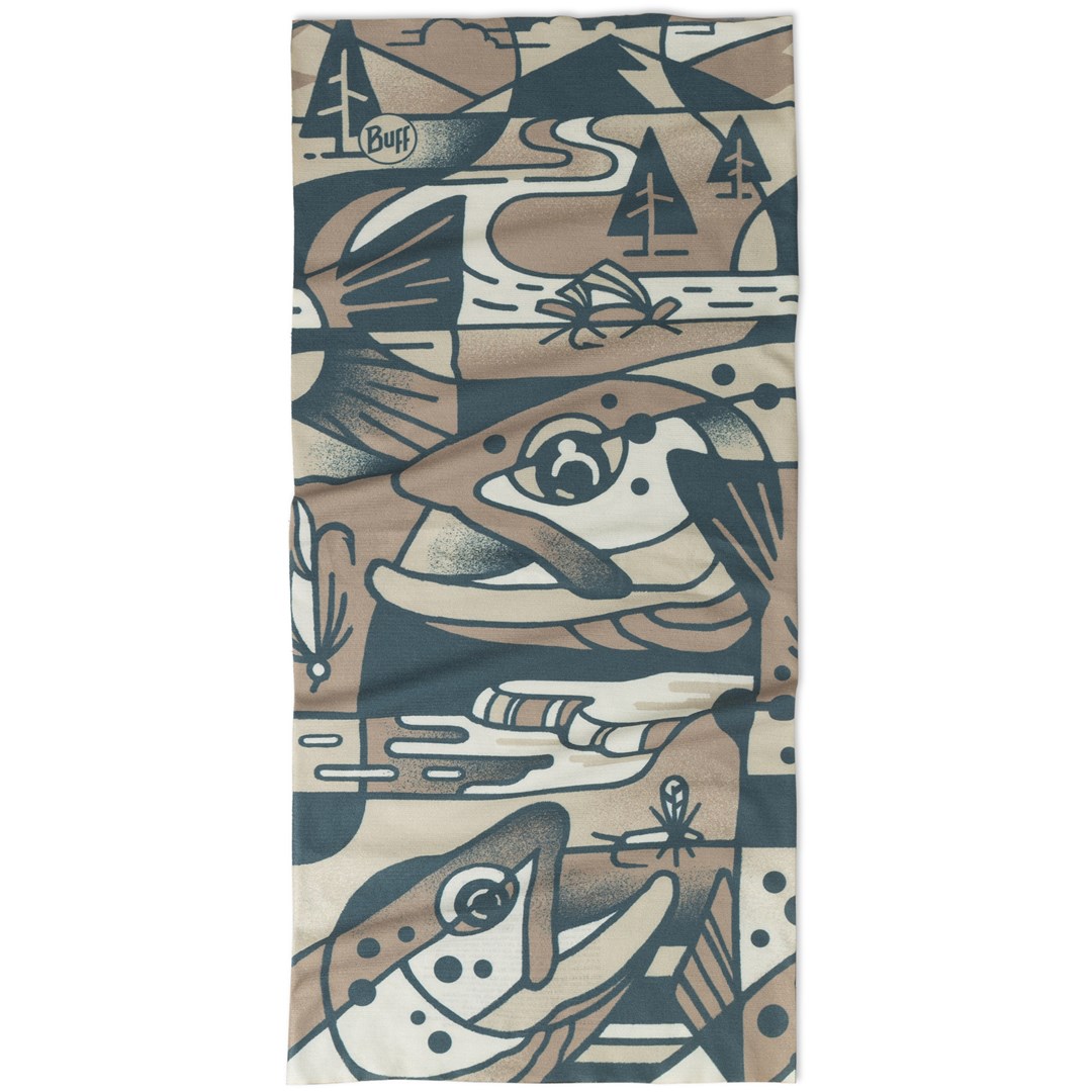 Bandana BUFF COOLNET UV® LAKE RIVER