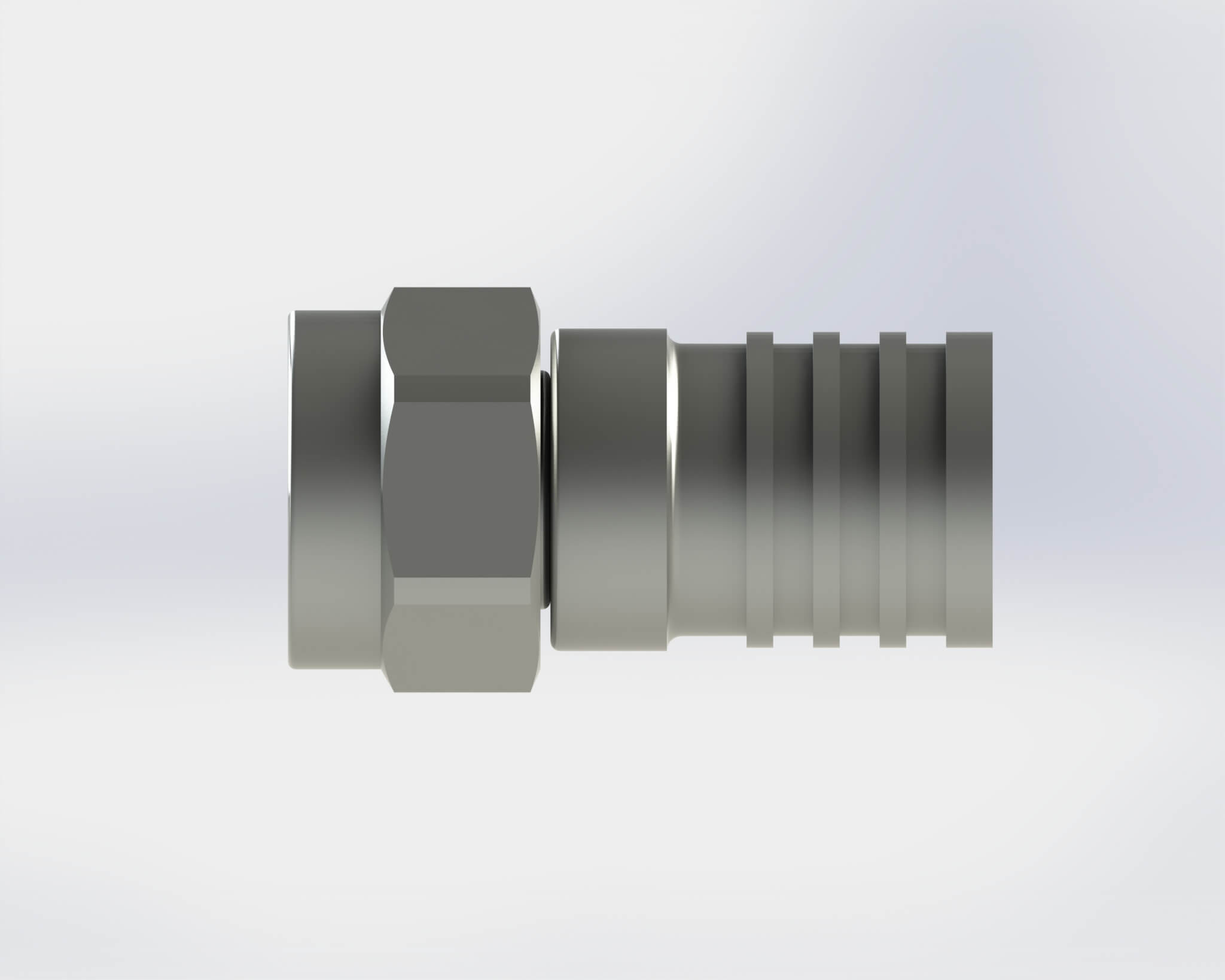 CABELCON Connector: F; plug; male; crimped