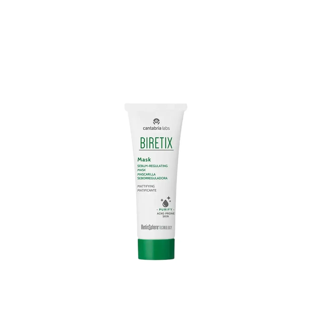 Cantabria Labs, Biretix, Sebum-Regulating, Cream Mask