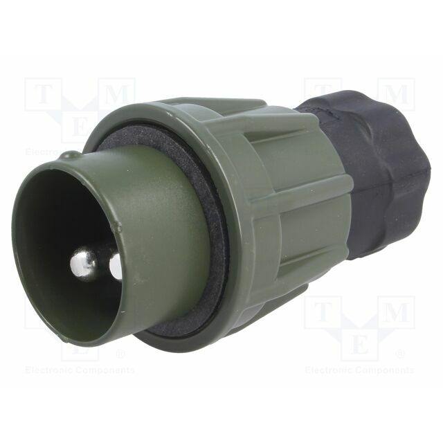 ELKE Connector: circular; plug; male; 24V