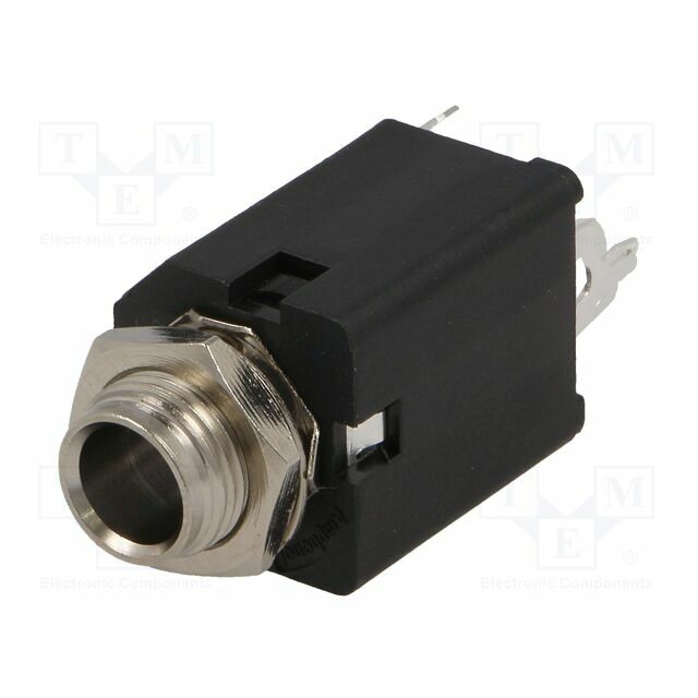 AMPHENOL Connector: Jack 6,3mm; socket