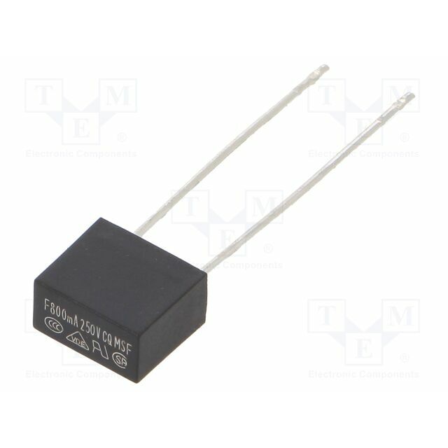 CONQUER ELECTRONIC Fuse: fuse; 800mA; 250VAC