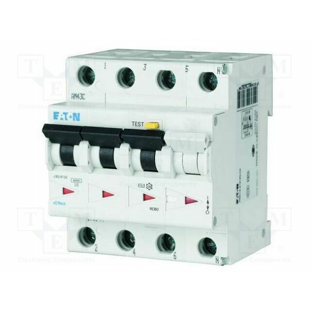 EATON ELECTRIC RCBO breaker; Inom: 16A