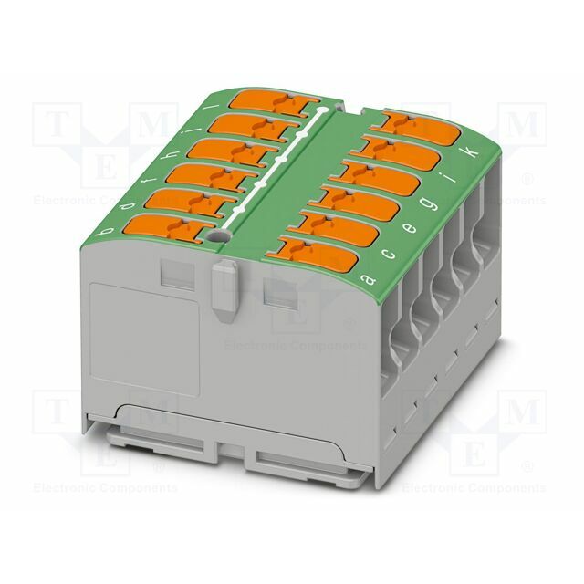 PHOENIX CONTACT Splice terminal: rail; 24A