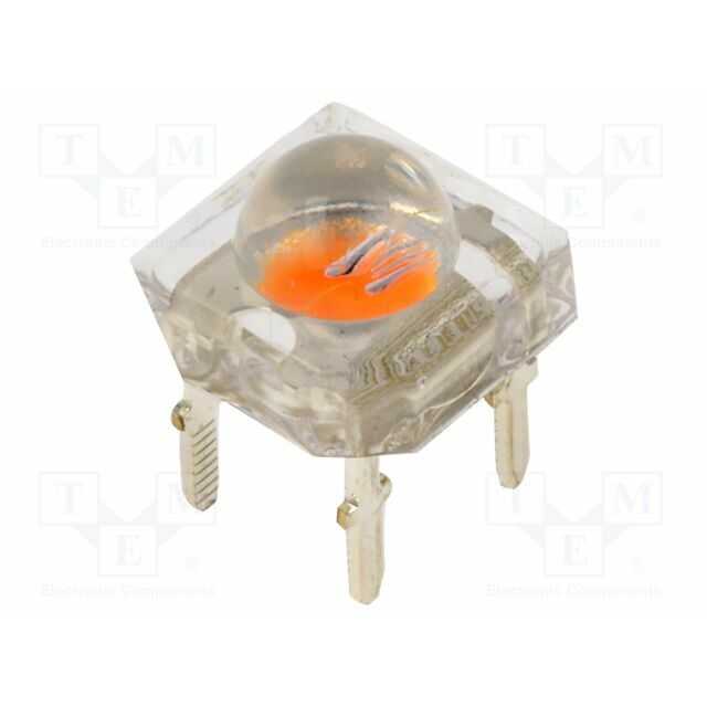 OPTOSUPPLY LED Super Flux; pink (magenta)