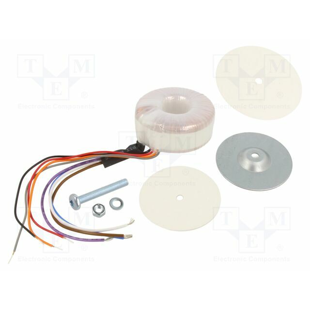BLOCK Transformer: toroidal; 60VA; 115VACx2; 12Vx2