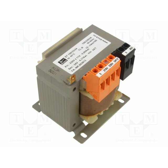 BLOCK Transformer: mains; 100VA; 219VAC,230VAC