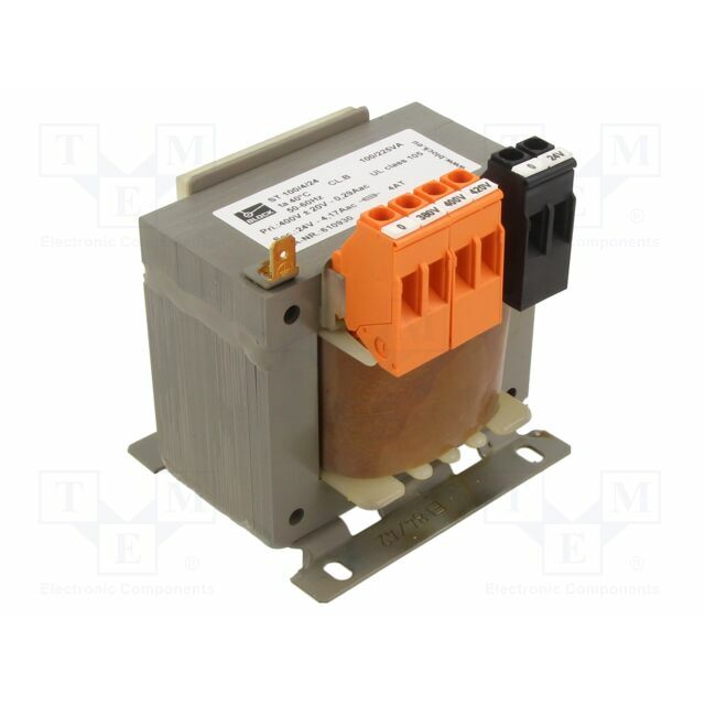 BLOCK Transformer: mains; 100VA; 380VAC,400VAC