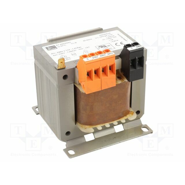 BLOCK Transformer: mains; 250VA; 219VAC,230VAC