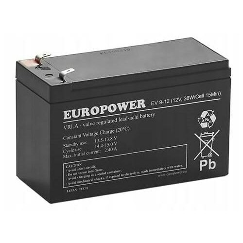 Akumulators AGM EUROPOWER sērija EV 12V