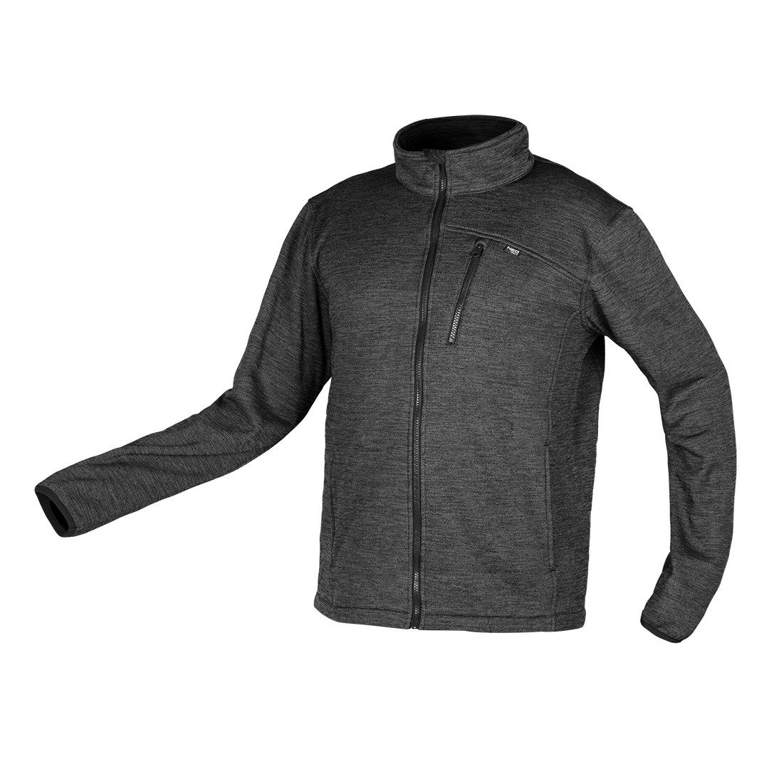 NEO TOOLS Zip-up sweatshirt OUTDOOR, pique