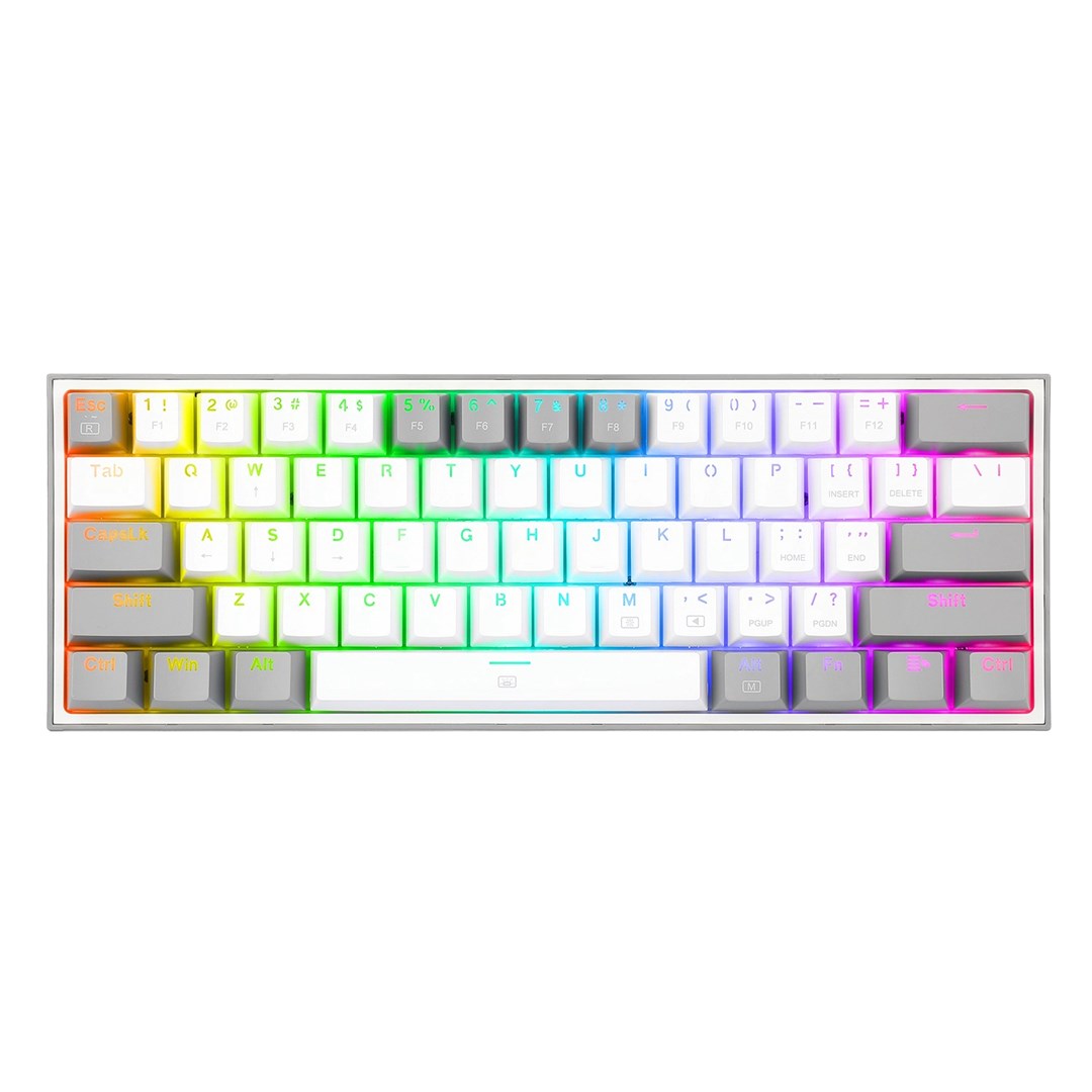 REDRAGON K617-RGB Fizz RGB White/Grey keyboard