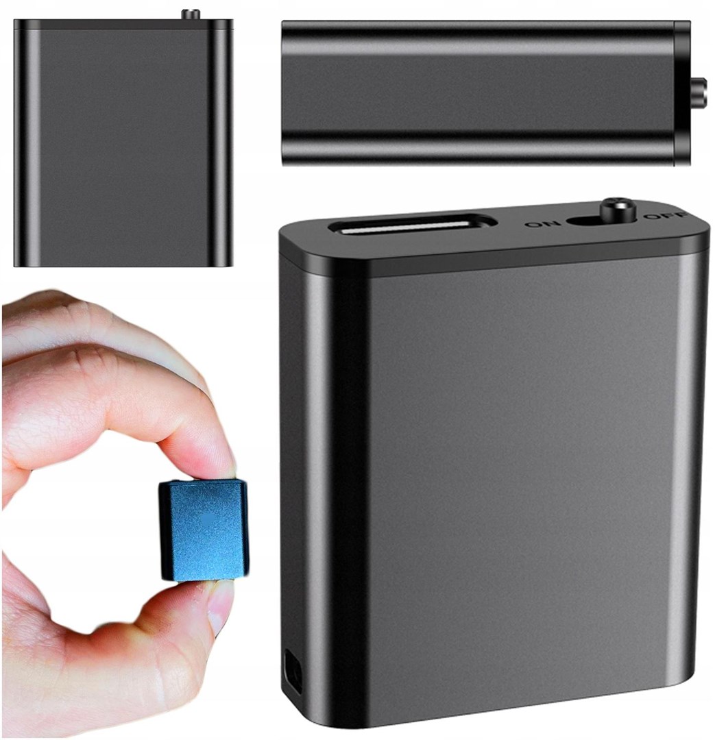 LUXURY-GOODS Mini spiegu diktofons mazs 16GB