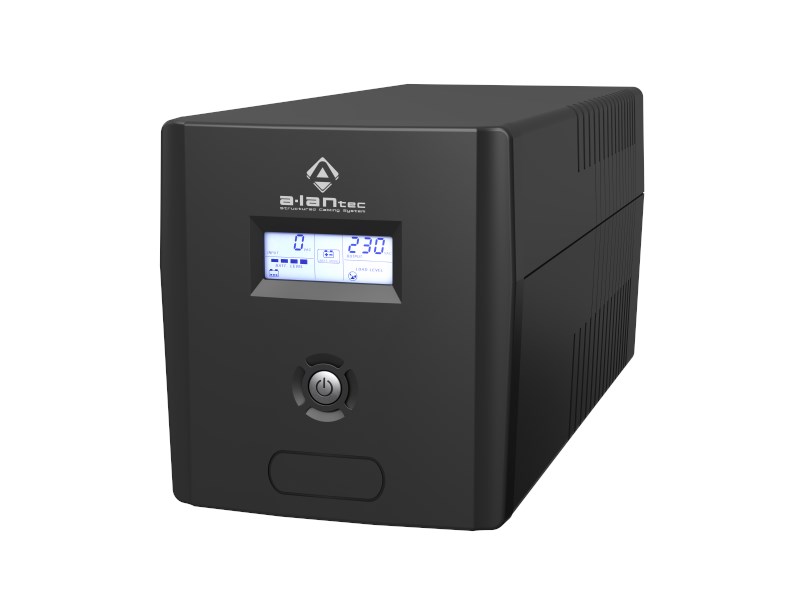 Zasilacz awaryjny UPS 1000VA/600W, 220V/50Hz, obudowa