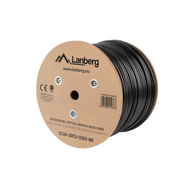 LANBERG LAN UTP KAT-6 kabelis 305M