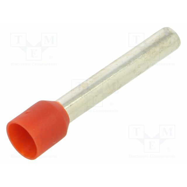 ERKO Tip: bootlace ferrule; insulated; copper