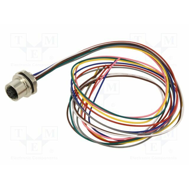 Same Sky® Connector: M12; socket; PIN: