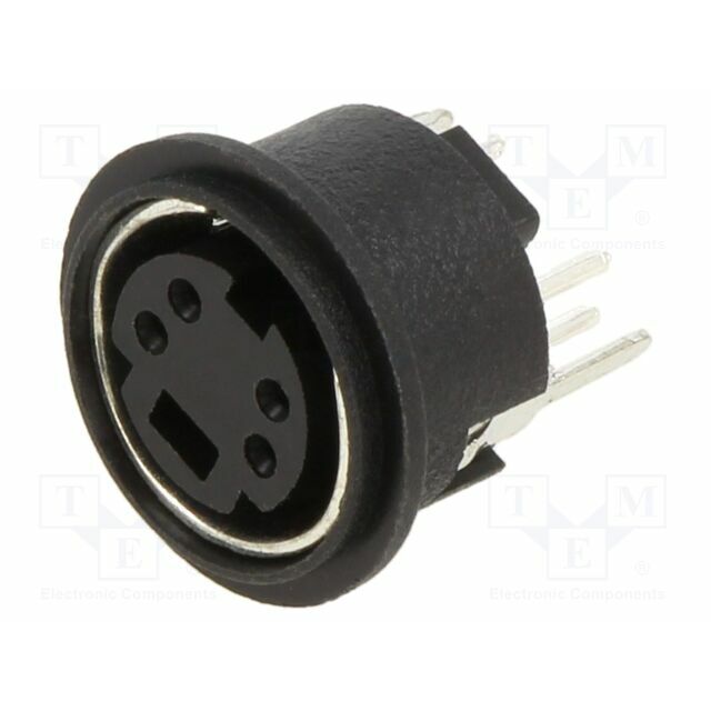 Same Sky® Connector: DIN mini; socket