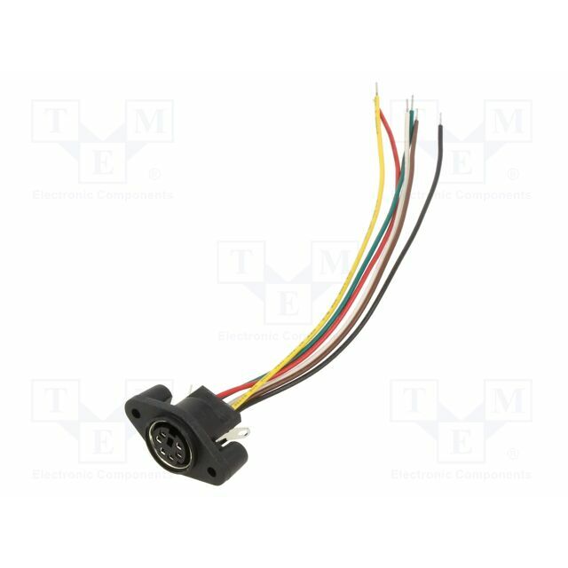 Same Sky® Connector: DIN mini; socket