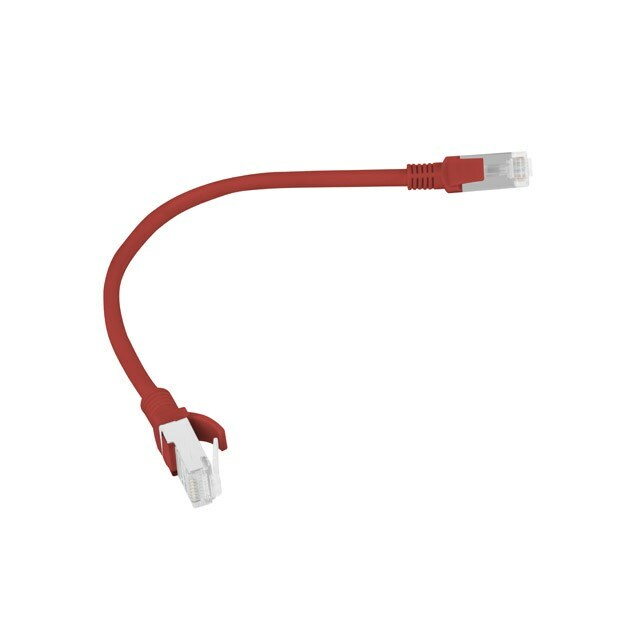 Lanberg PCU6-10CC-0025-R networking cable Red 0