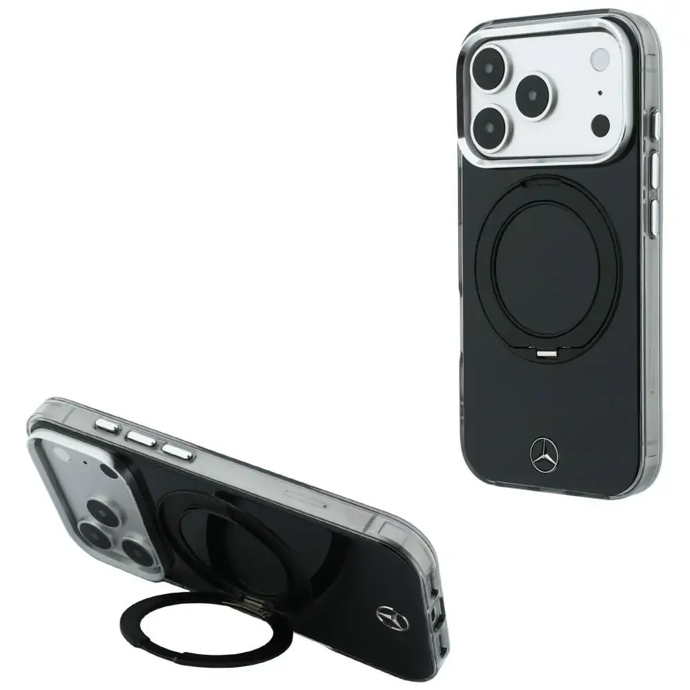 Case Mercedes Ring Stand Iconic Logo
