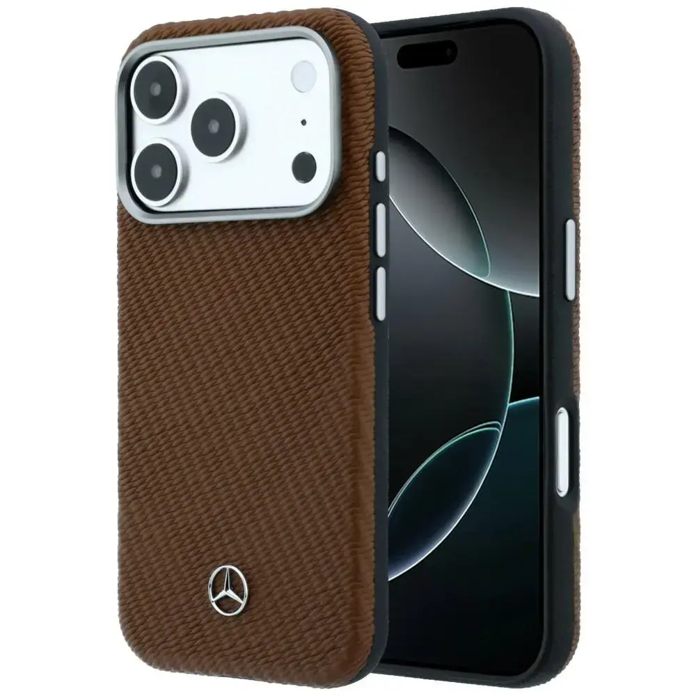 Case Mercedes Leather Semi Wrap Wood