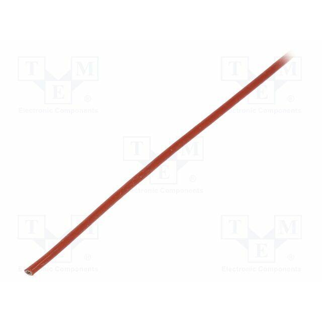 FAVIER Insulating tube; brick red; fiberglass