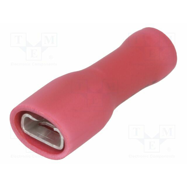 JST Terminal: flat; 4.8mm; 0