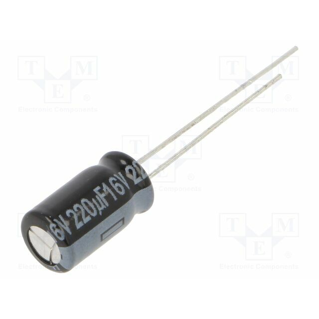 PANASONIC Capacitor: electrolytic; low ESR; THT