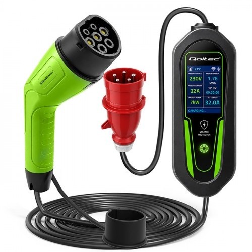 Qoltec Ładowarka do samochodu elektrycznego EV