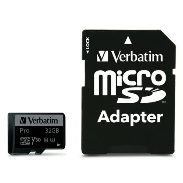 Verbatim SD MicroSD Card  32GB Verbatim