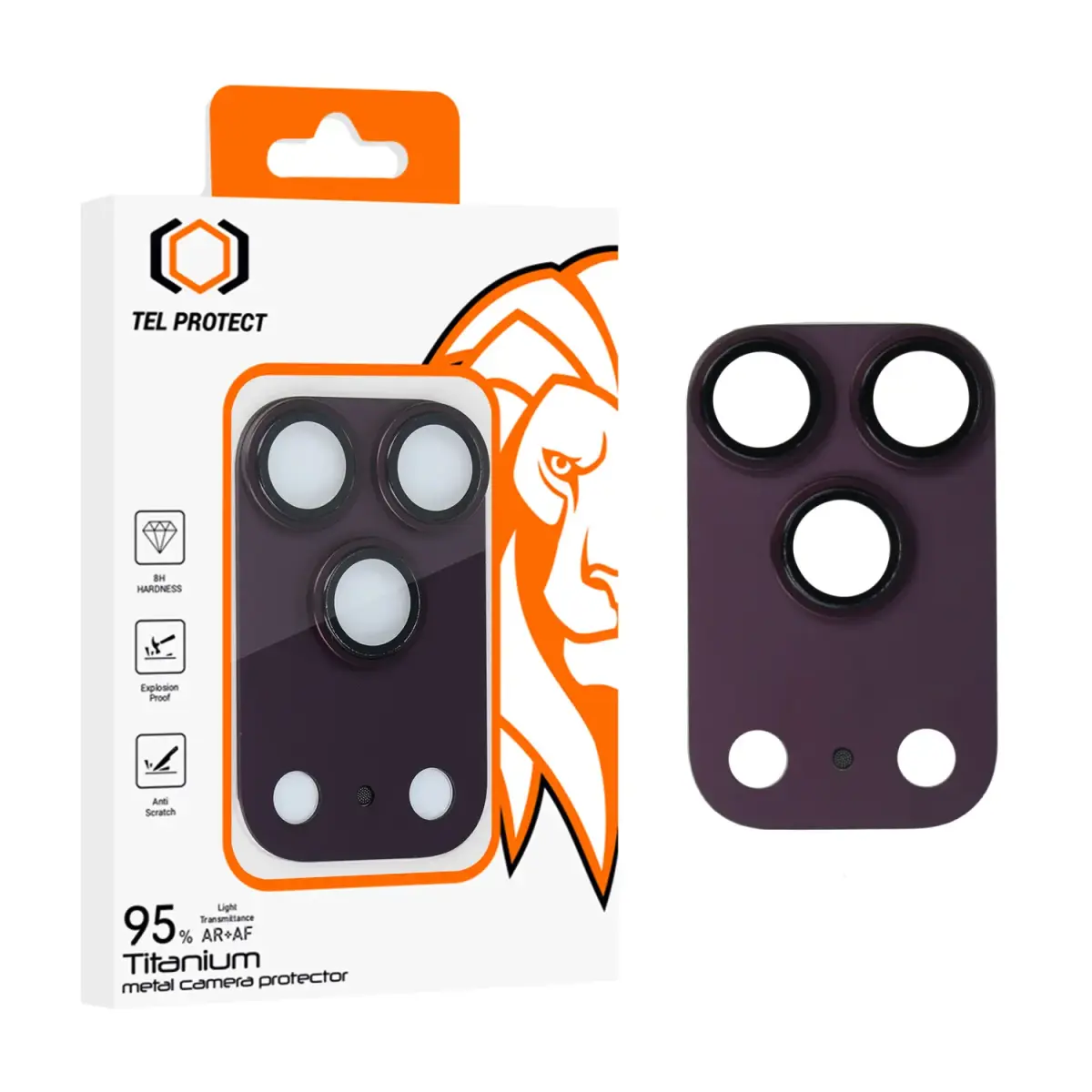 Tempered glass Tel Protect 95% AR+AF