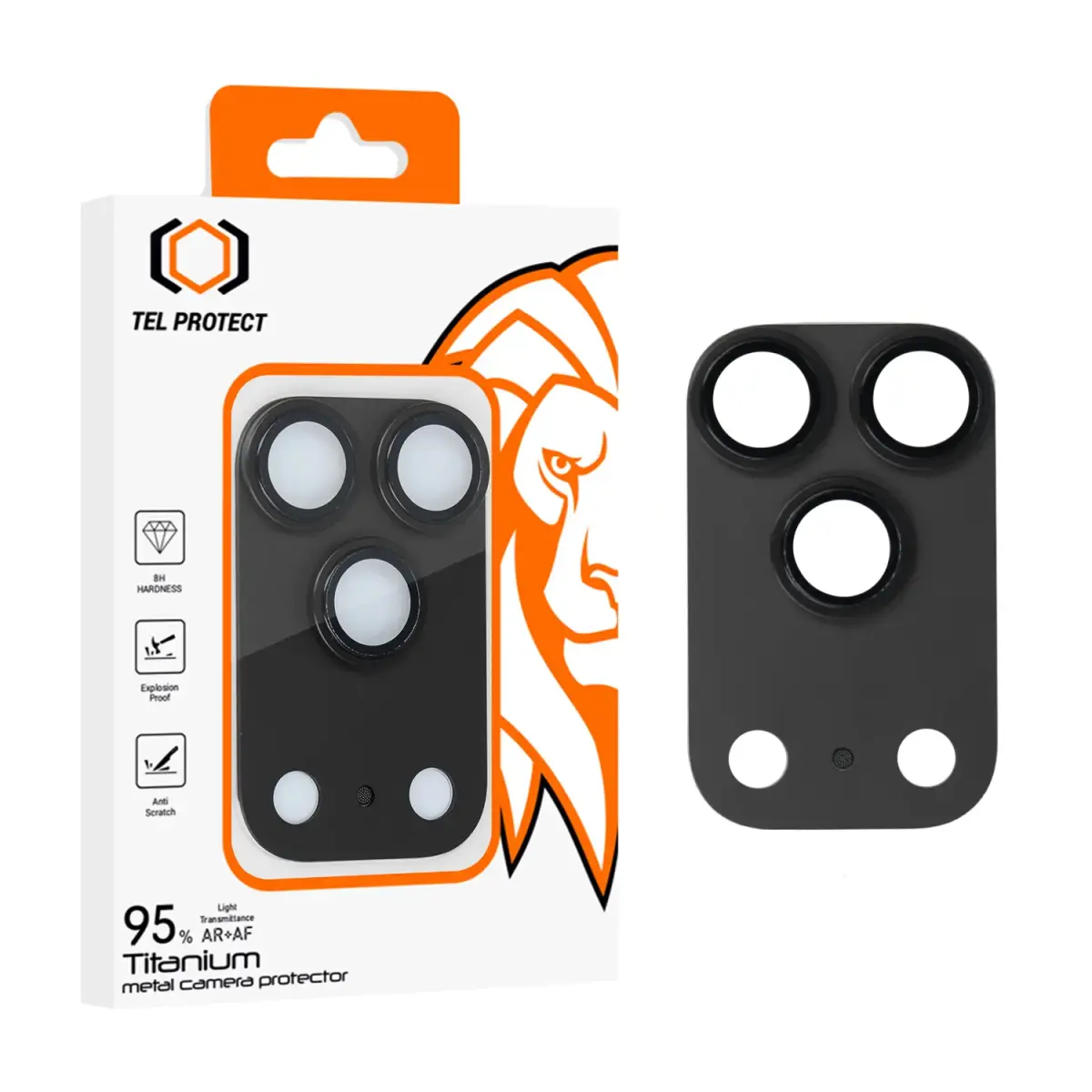Tempered glass Tel Protect 95% AR+AF