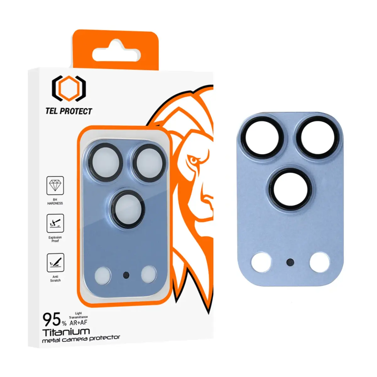 Tempered glass Tel Protect 95% AR+AF