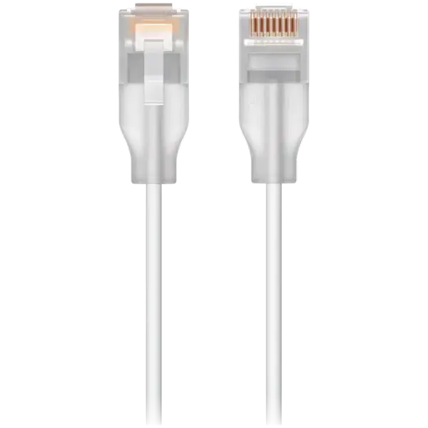 Ubiquiti UACC-Cable-Patch-EL-8M-W Nano-thin patch cable with